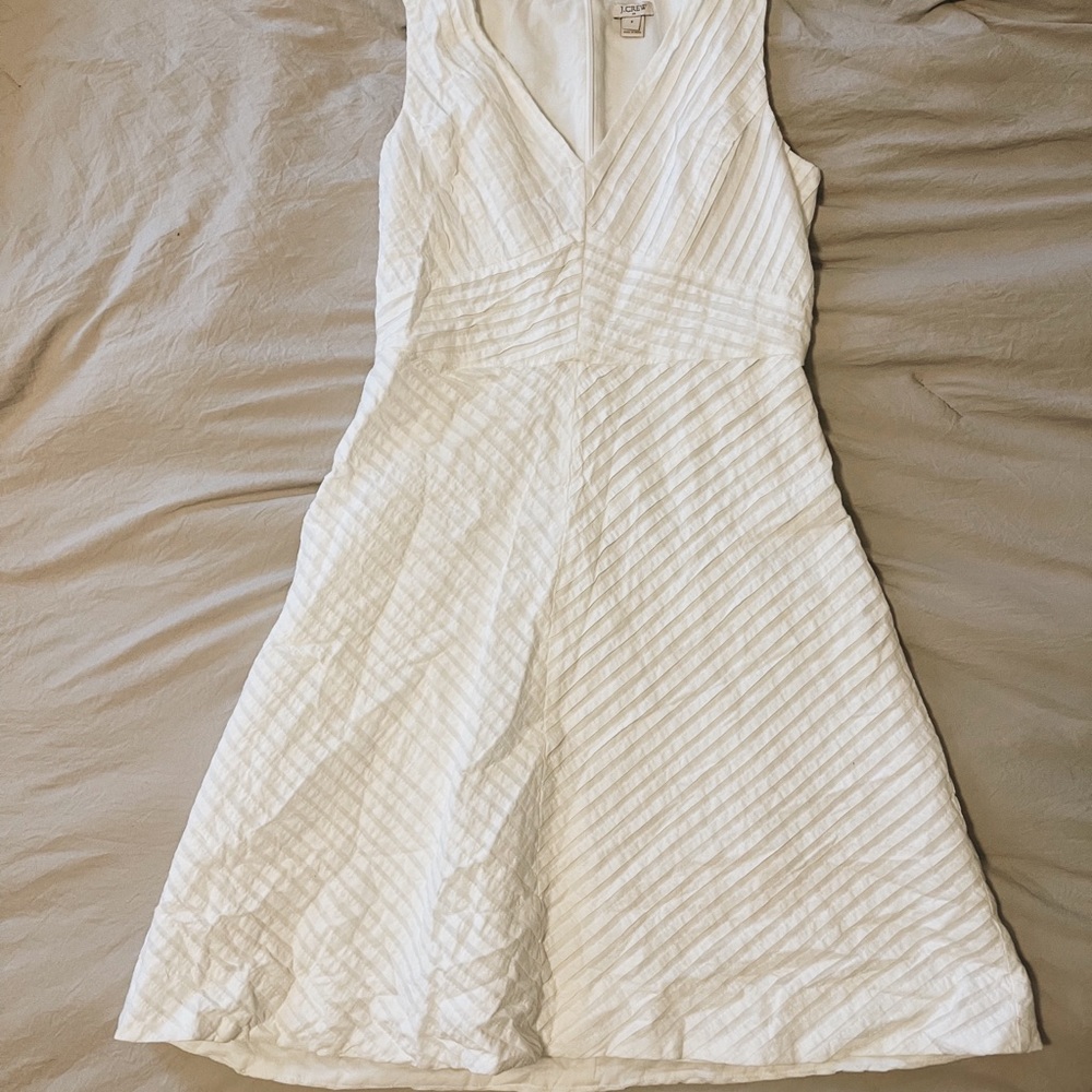 J Crew White Mini Dress